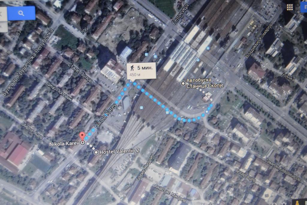 Hostel Valentin 2 Σκόπια Εξωτερικό φωτογραφία